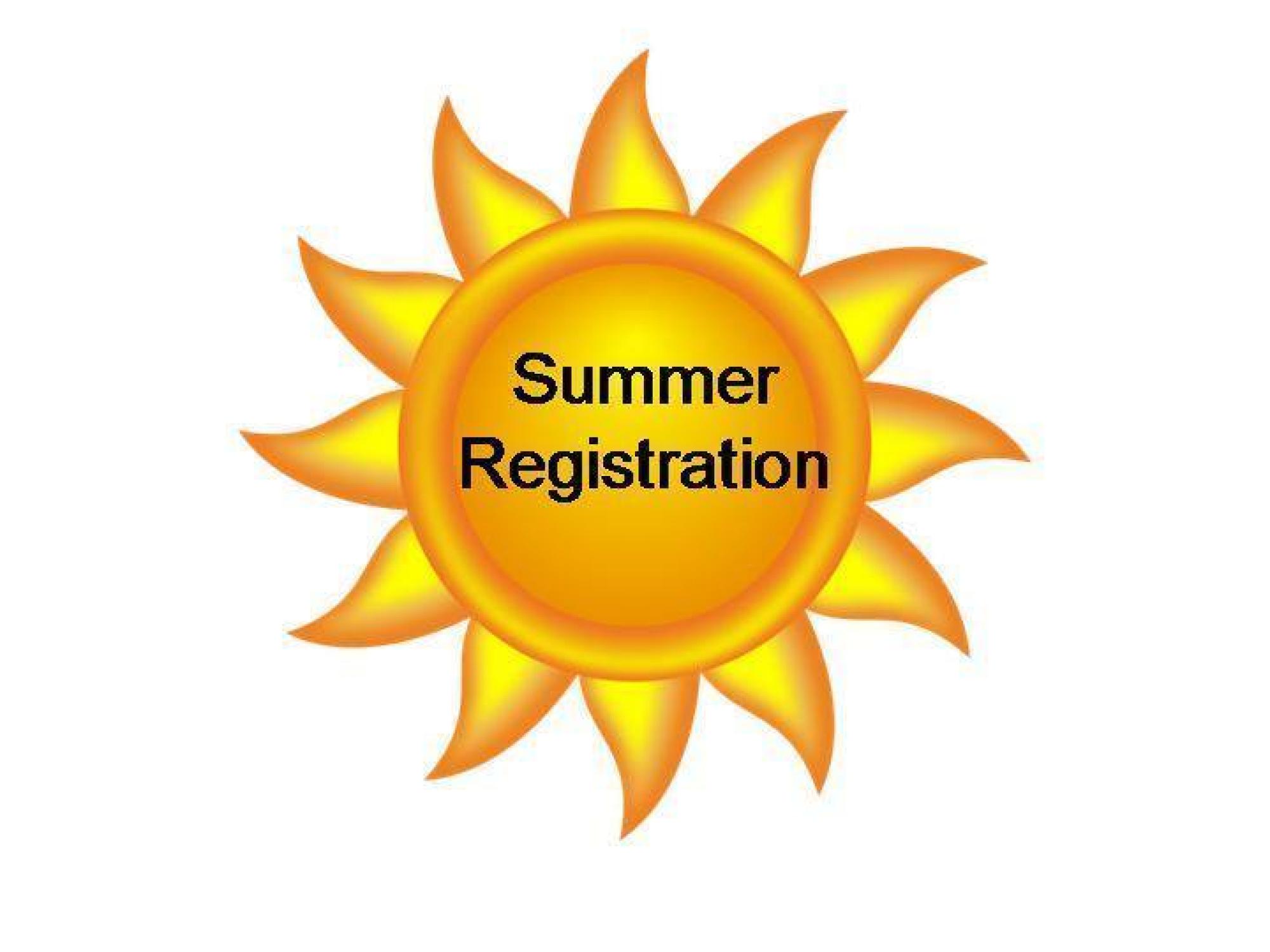 Summer Registration