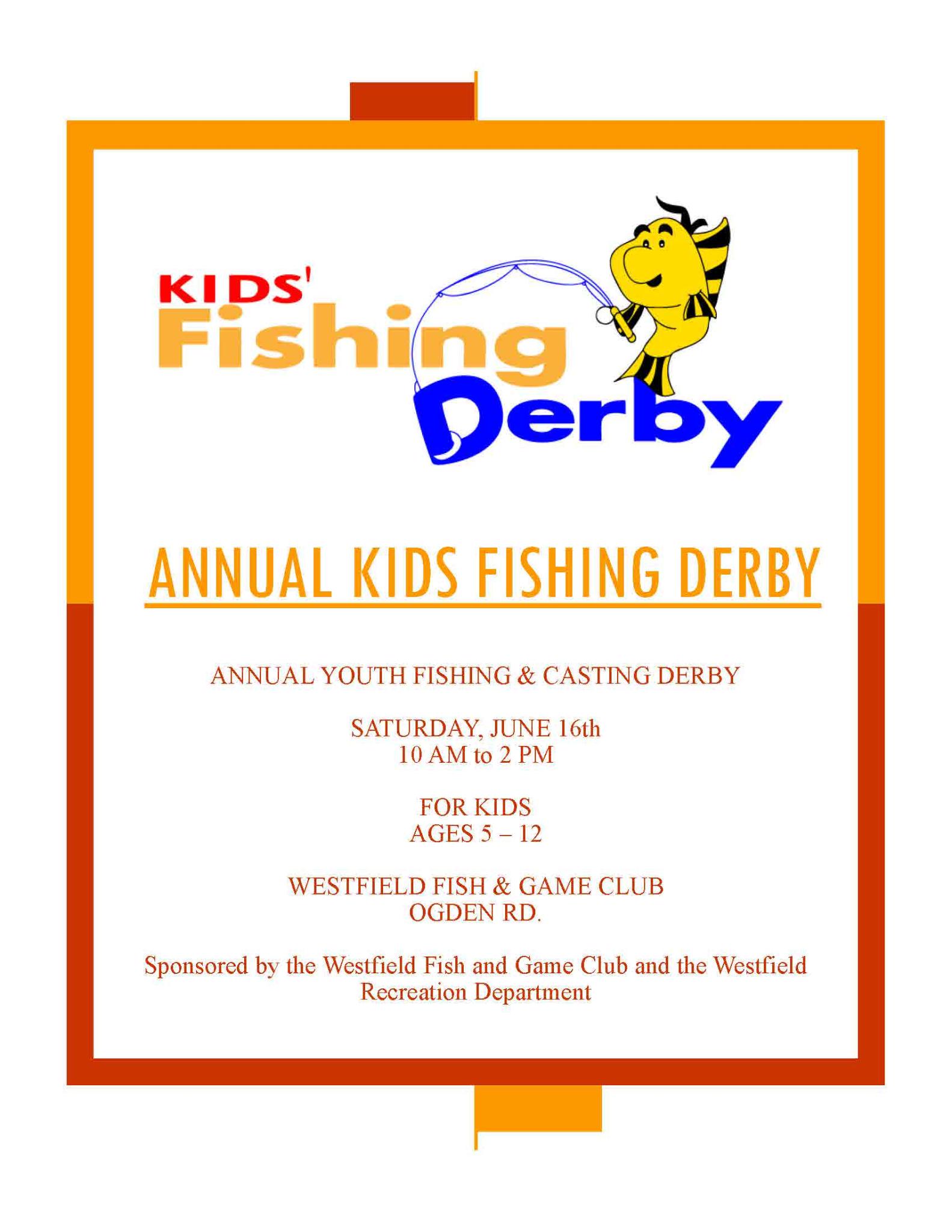 Annual Kids' Fishing & Casting Derby