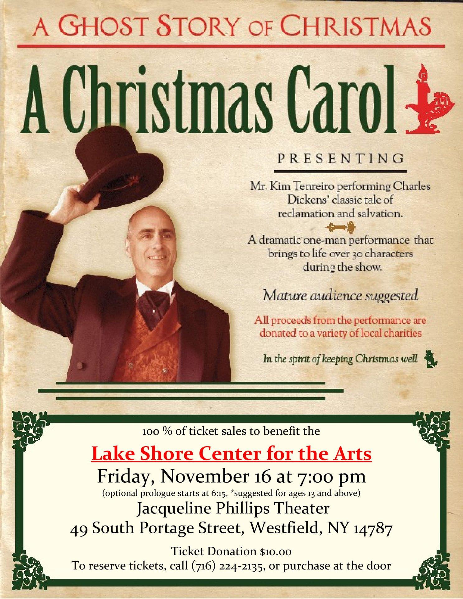 A Christmas Carol - Live One Man Show