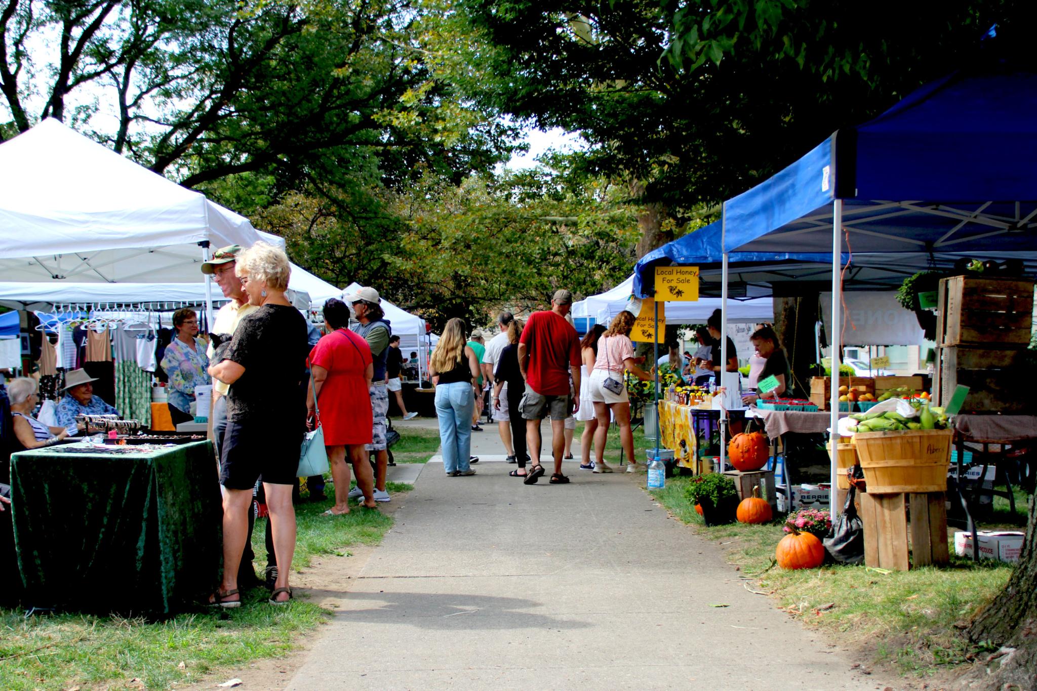 The Westfield Famers' & Artisans' Market, Moore Park downtown