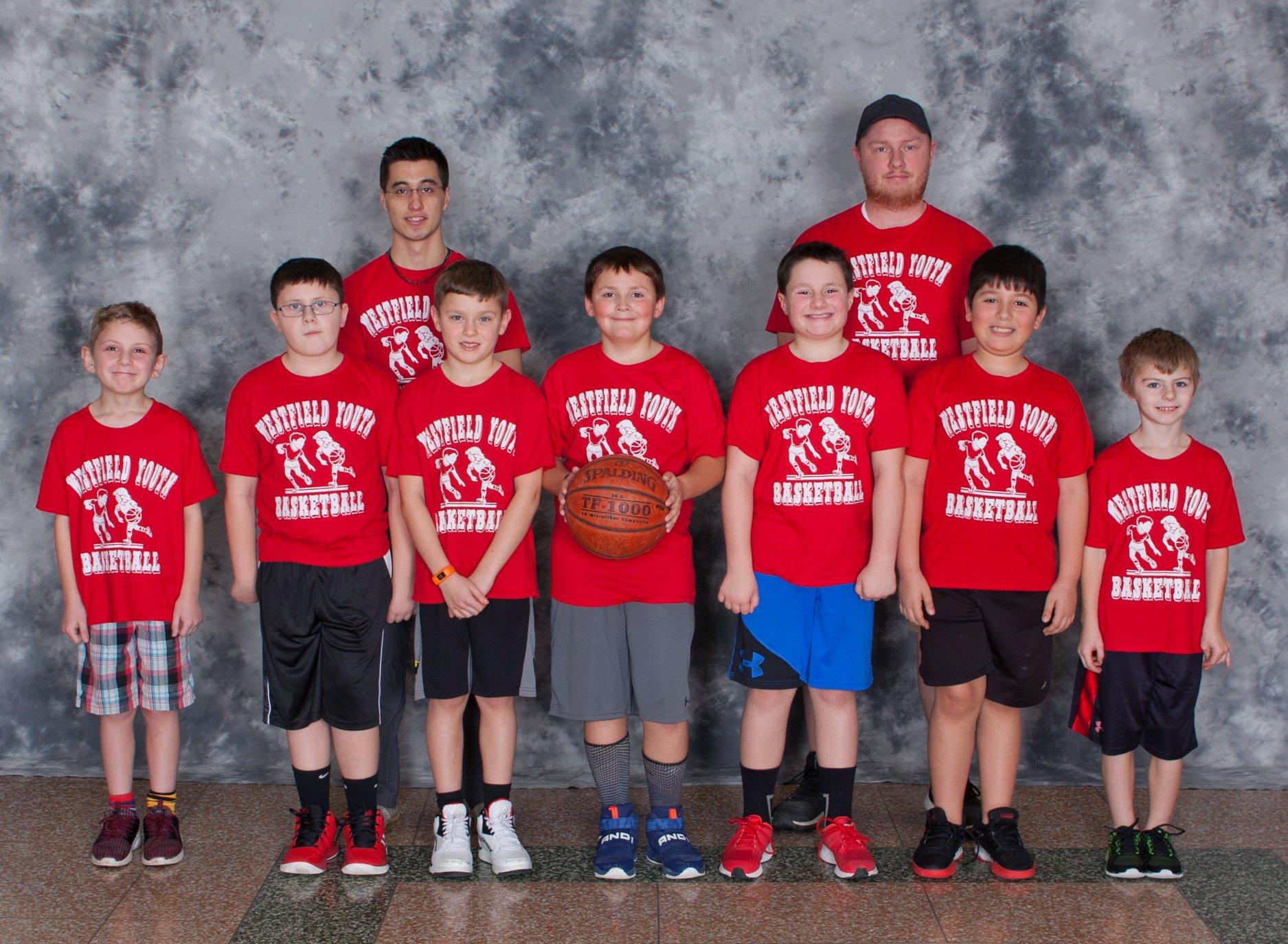 2019-2020 3rd & 4th Grades Boys Red Team