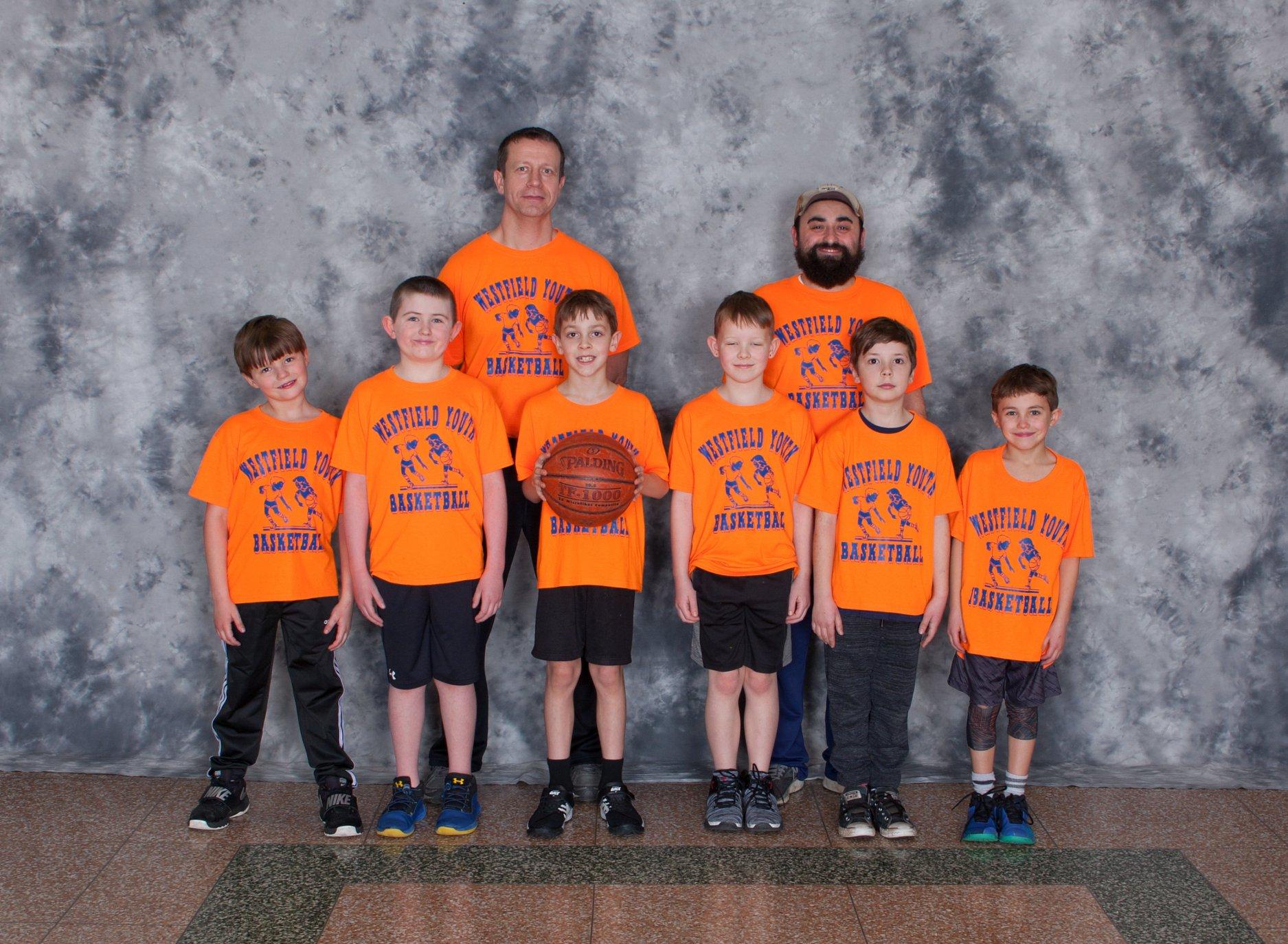 2019-2020 3rd & 4th Grades Boys Orange Team