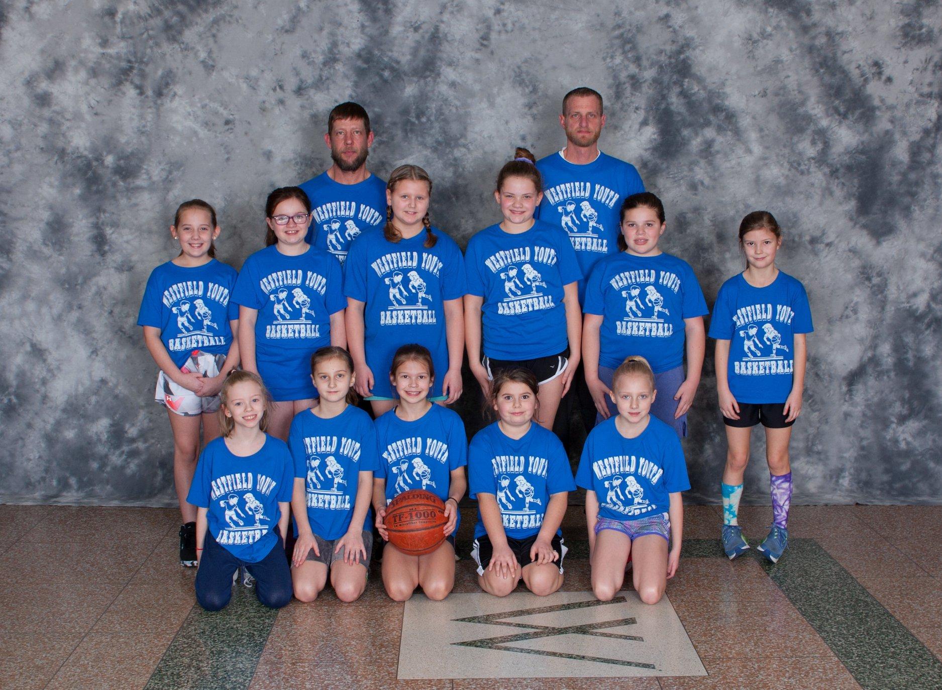 2019-2020 3rd & 4th Grades Girls Royal Blue Team