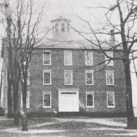 Westfield’s Old Academy, built 1837, photo circa 1860s – courtesy of Patterson Library